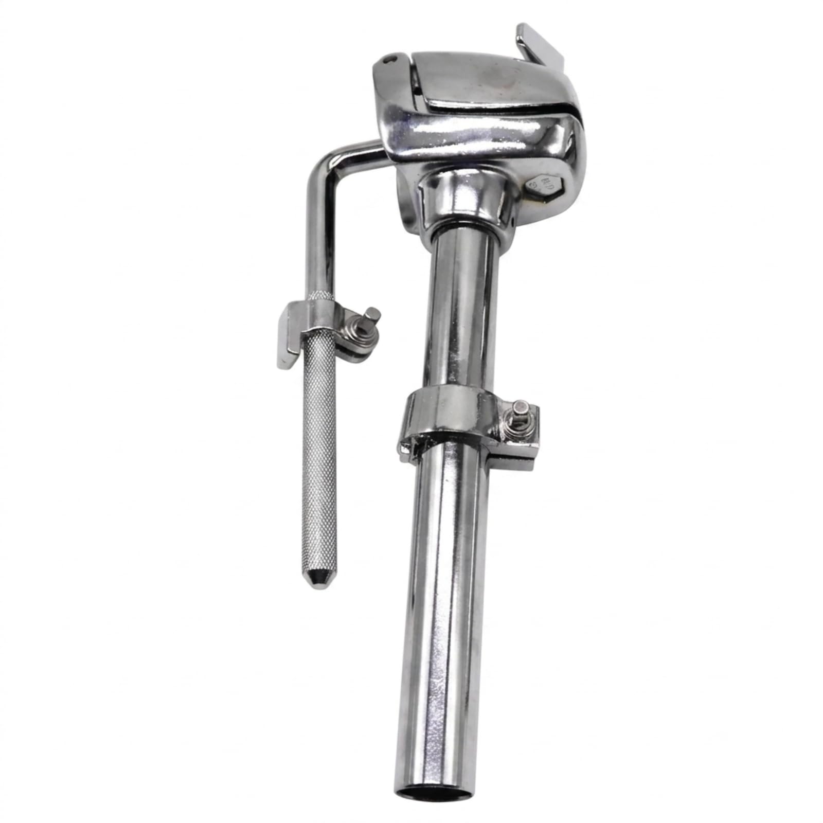 Tom-Halter mit Klemmenkopf Stabil Schlagzeug-Halterung mit Klemme Stabil Drum-Rack-Klemme für Schlagzeuger, Proberaum, Bühne, 20 Cm