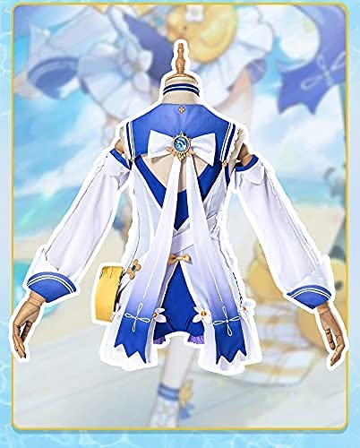 Amazon.co.jp: [YBB-悦]コスプレ衣装 バーバラ コスプレ 水着 夏 原神