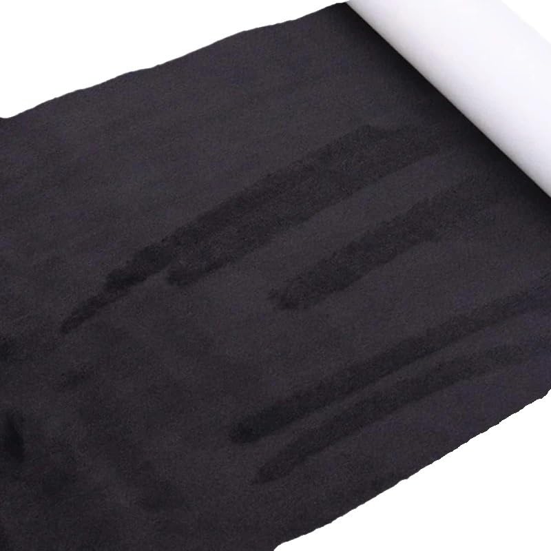 Tissu autocollant en daim noir, for réparation intérieure automobile, taille 50x140cm