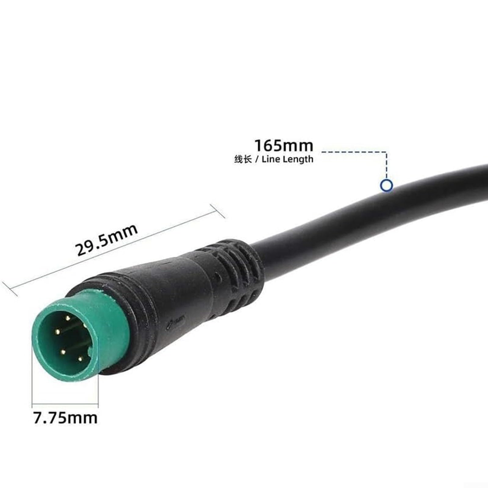 Lot De 2 Clés De Contact Pour Trottinette électrique Kukirin G2/Pro/Max – Plastique Résistant, 5 Broches