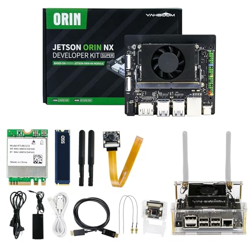 グラフィックボード・グラボ・ビデオカード Jetson ORIN NX 8GB JP6.2.1 NVME256GB Amazon.co.jp: Yahboom Jetson Orin NX 8GB 開発ボードキット