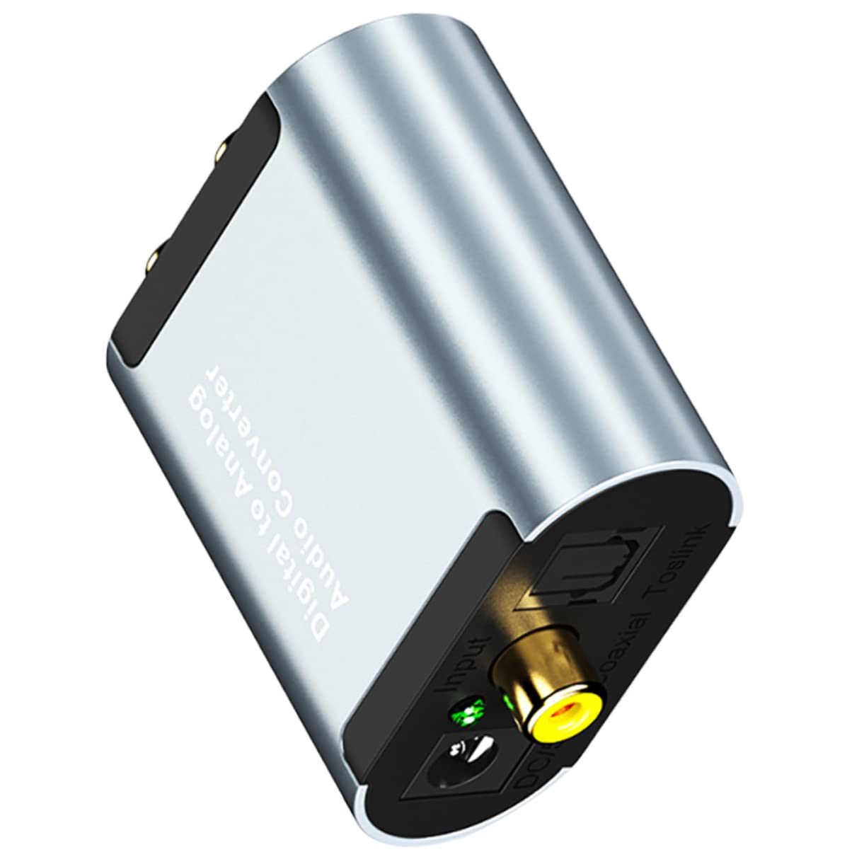 Hemobllo 2sets Convertitore Audio Convertitore Coassiale e Adattatore Per Domestici
