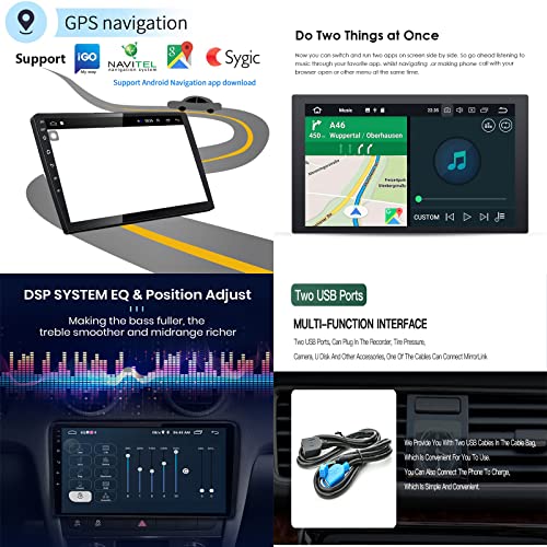 Radio doble din para Volkswagen Passat B5 2000-2005 con Carplay y Android Auto miniatura 5