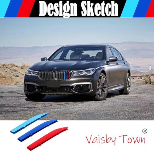 Image of Automotive Grille Inserts for BMW 7 Series 2016-2018(Only Fit 9-Beam),Front Grille Accessories