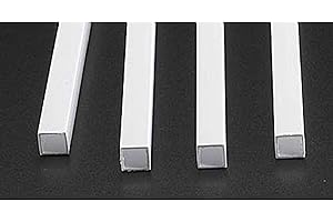 Plastruct Plastic Square Tubing 3/8"x4" PLS90625