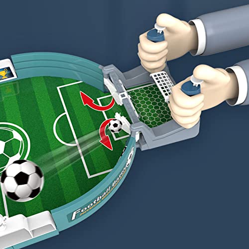 FUXIU Spielzeug Fußball Schießen Spiel Desktop Tisch Lustige Tisch Sport Flipper Spiel Tischfußball Sport Für Junge Erwachsene Reduzieren Stress – Bild 7