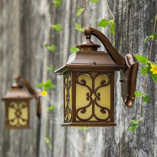Lampe de mur rétro E27 étanche pour l'éclairage de balcon style industriel