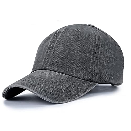 Image of Baseball Cap Unisex Vintage Washed Distressed Cap,Retro Adjustable Dad Hats,Baseball Hat for Men Women