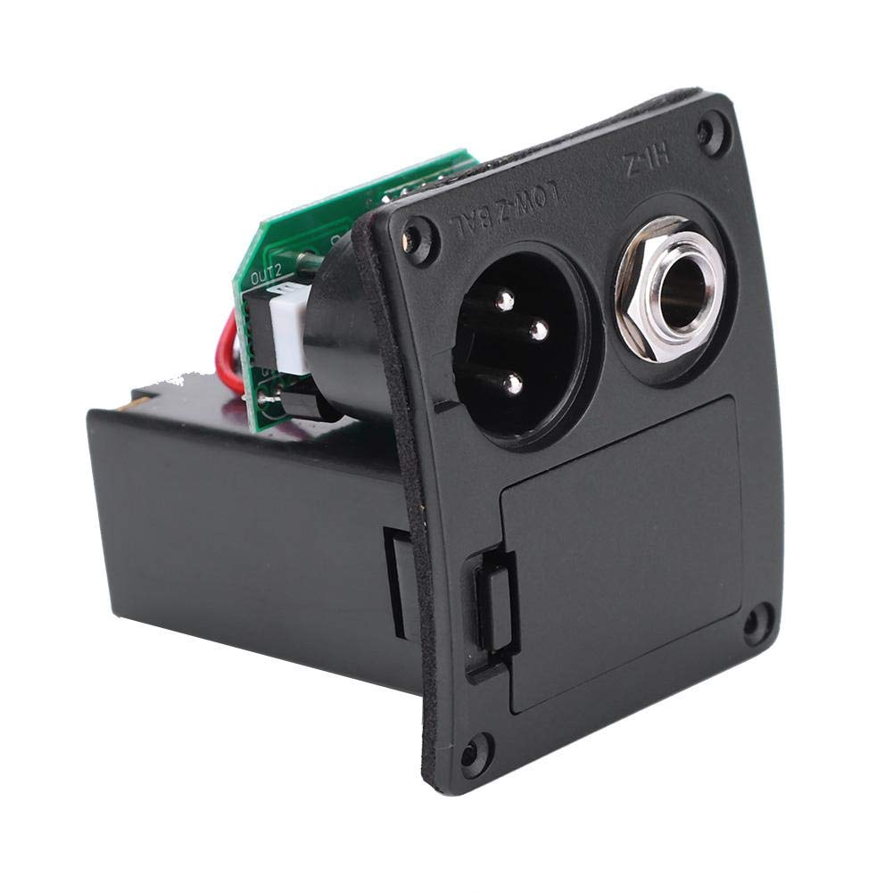 Equalizzatore a 5 Bande per Chitarra, SE-5N 5 Band EQ Equalizzatore Pickup Accordatore per Chitarra