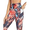 Jessica-Simpson-Sportswear-Womens-Tummy-Control-Pocket-Capri-Legging Jessica Simpson Sportswear Women's Tummy Control Pocket Capri Legging, Fiesta Ink Wash, X-Large