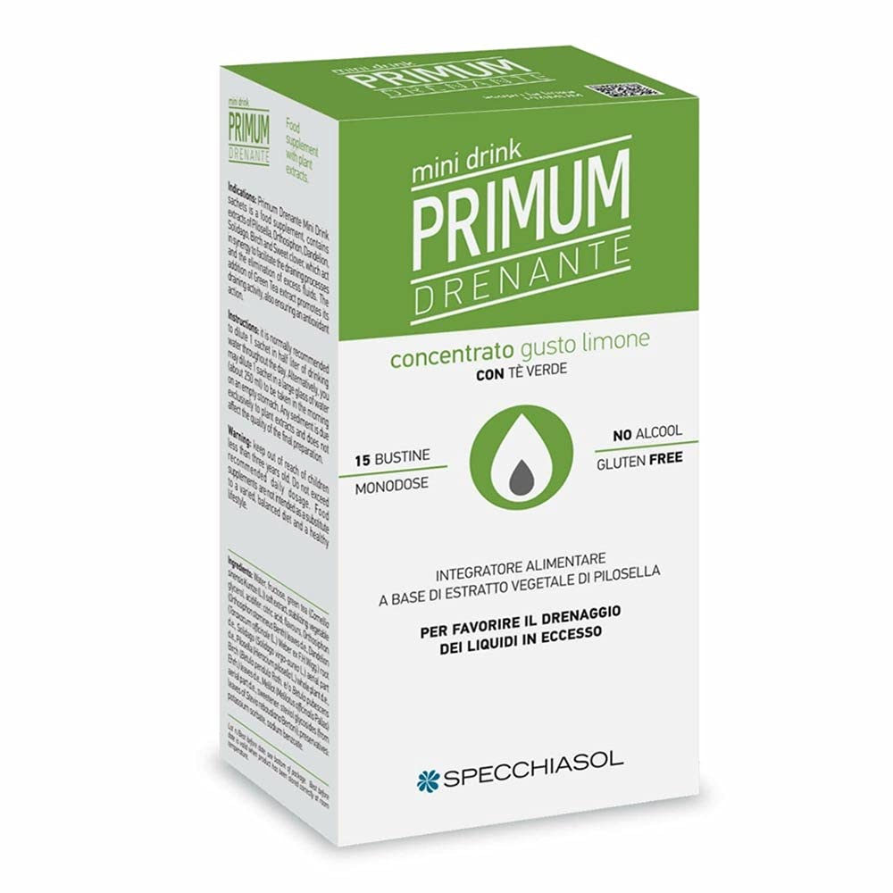 PRIMUM DEPURATIVO LIMONE CON TÈ VERDE 15 MINIDRINK