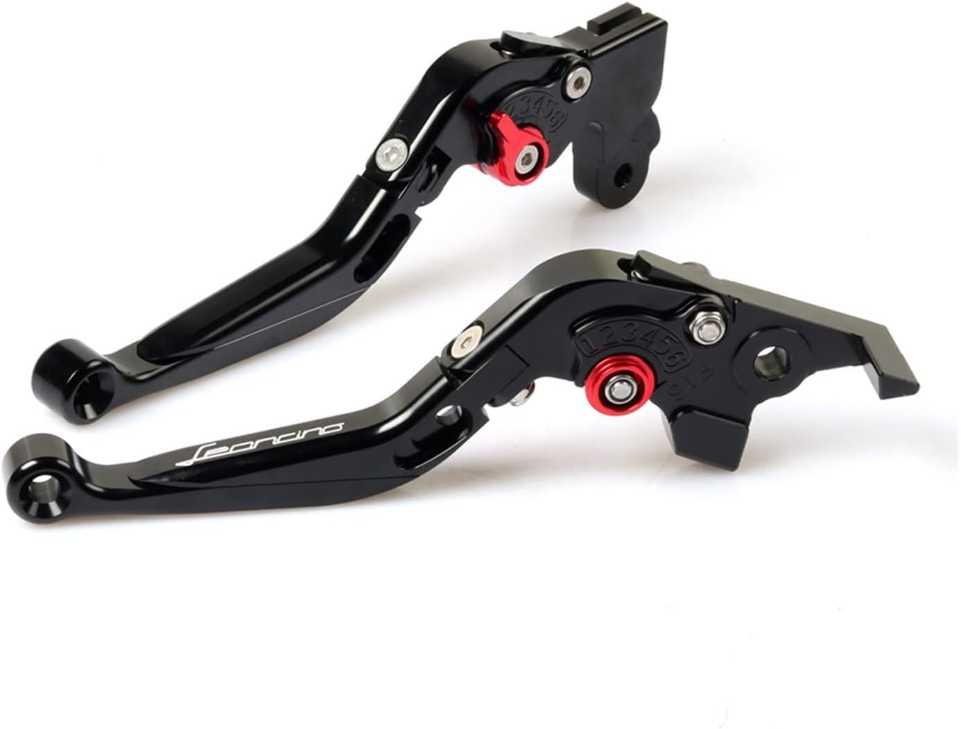 Motorcycle Folding Extendable Adjustable Brake Clutch Lever Compatible with Bnel Li Leoncino 500 Leoncino500 Leonine LeonineX BJ500-E Brake levers(A8)