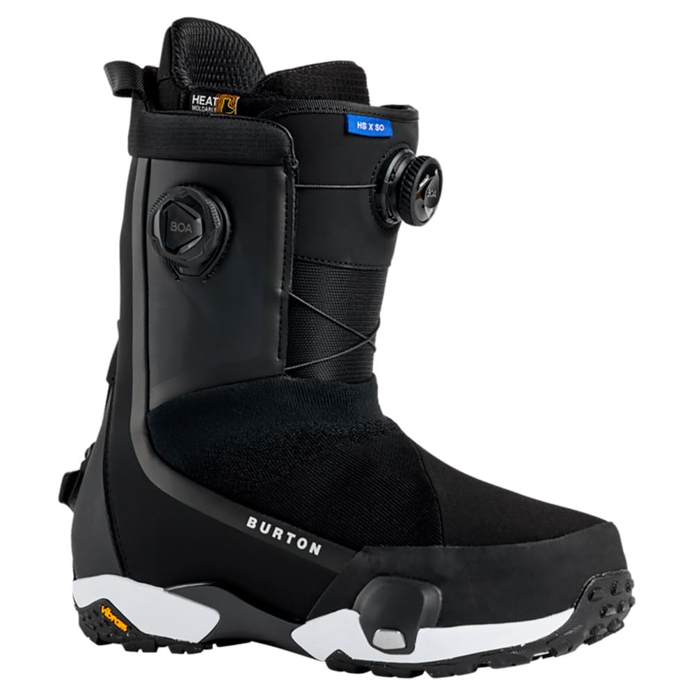 Burton - Stivali da snowboard Highshot X Step on Regular Black Uomo - Uomo - Dimensione 42.5 - Nero