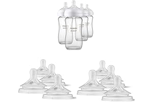 Philips Avent Glass Natural Baby Bottle and Nipples