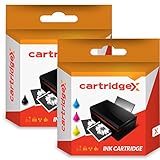 12 Monate Garantie Cartridgex Hohe Kapazität Wiederaufbereitet Tintenpatrones Ersatz für HP 56 + 57 OlIVETTI JOBJET P210 DESKJET 450cbi