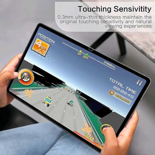Image of Paper Screen Protector Compatible with Samsung Galaxy Tab S10 Plus 2024 / S9+ / S9 FE+ 2023 12.4-Inch PET Film For Writing, Drawing & Note-Taking-Matte