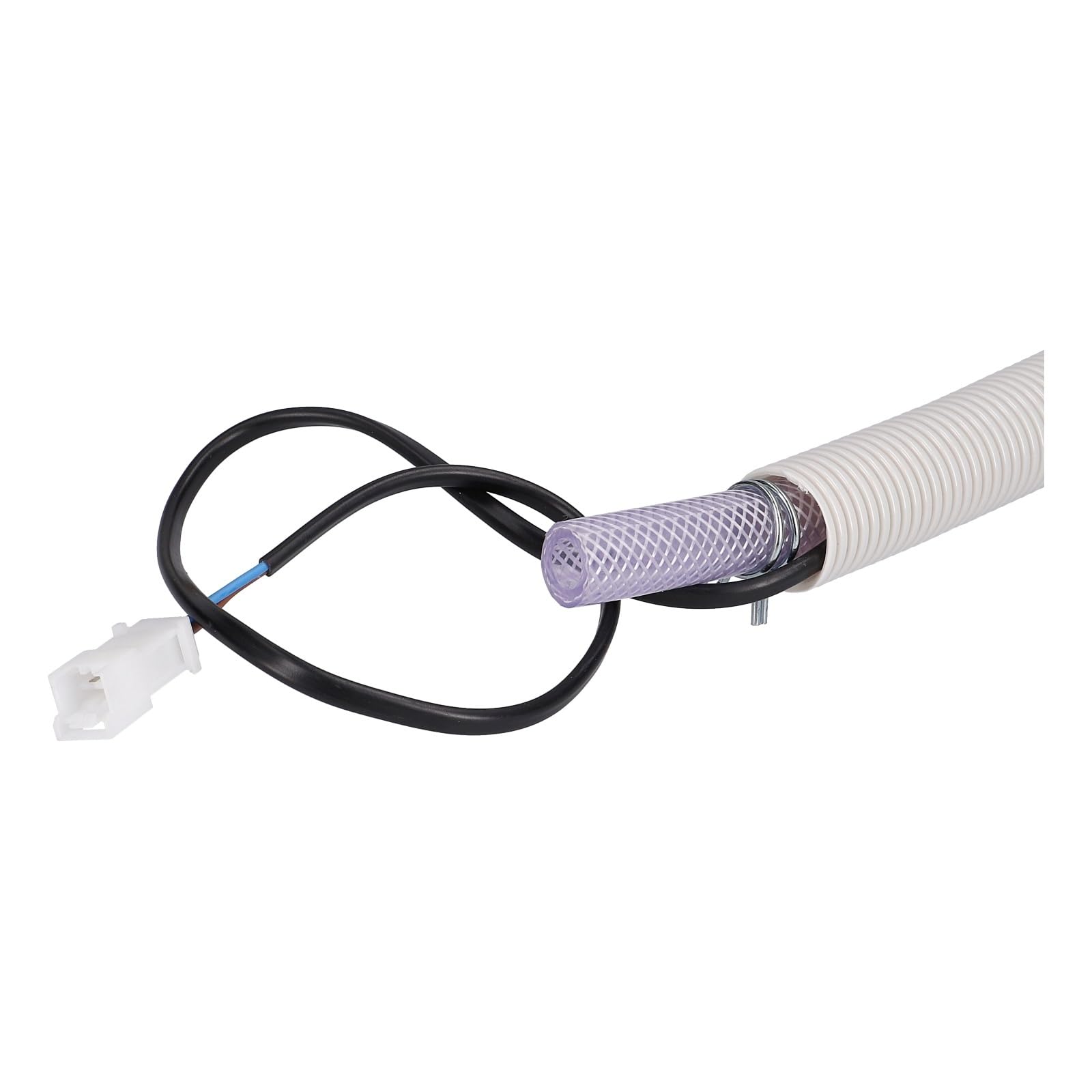 easyPART passend für Bitron/Elbi 0308293012 Zulaufschlauch Aquastop 1,8m | Miele 9480312, Gewerbe Geschirrspüler, Wasserstoppschlauch, Beige, Elektrischer Anschluss, Geräterückwand, Magnetventil