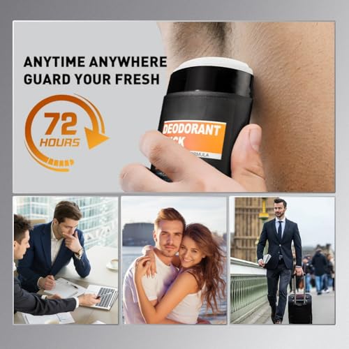 Men’s Antiperspirant Deodorant Sticks Set 3 Pack miniatura 4