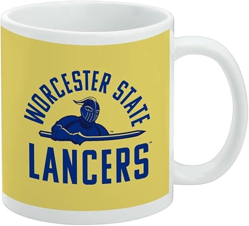 Vista 316 de Taza de cerámica con el logotipo principal de la Universidad de St. John, taza de regalo novedosa para café, té y bebidas calientes, 11oz, blanca