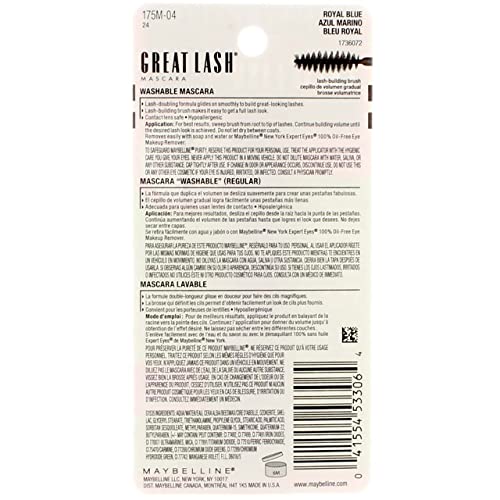 Image of Maybelline Great Lash Mascara, Royal Blue (6 Mascaras)