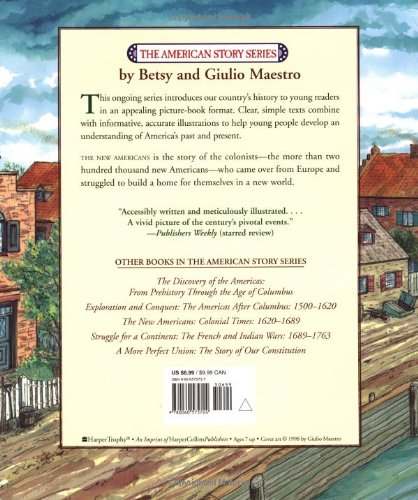 The New Americans: Colonial Times: 1620-1689 (The American Story) #TOP1
