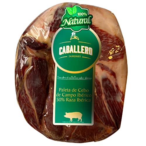 2.5 Kg Pata Negra Iberico Schinken ohne Knochen 100% natürlich - von in Dehesas aufgezogenen iberischen Schweinen aus Freilandhaltung - Jamon Iberico