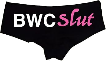 BWC Girl Panties Womens Sexy Boyshort Underwear Bold Statement Lingerie Gift for Girlfriend or Wife