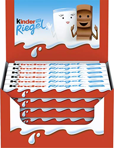 einzeln verpackte Schokoriegel, zartschmelzende Vollmilchschokolade mit Milchcremefüllung, ohne Farb- und Konservierungsstoffe (kinder Riegel - 36 Einzelriegel x 21g) - Image 3