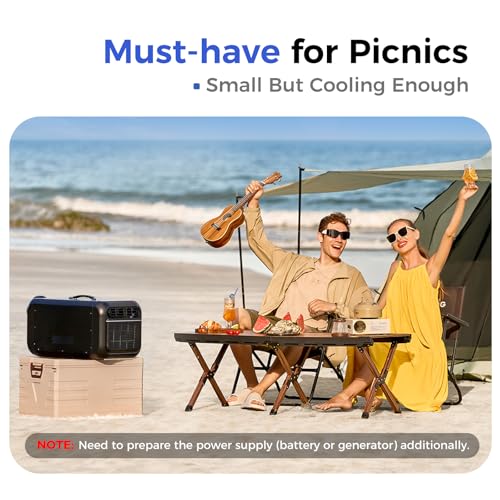 BAYKUL 5000 BTU Portable Tent Air Conditioner for Camping, RV, Truck, Fishing,Small Room and Pet.Compact Outdoor or Indoor AC Unit for Cooling on Road Trips, Camping Adventures and Parking Cooling - Image 5
