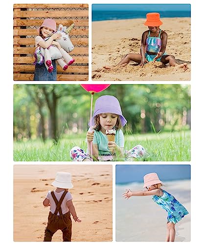 Kids Bucket Hat Unisex Smile Face Summer Sun Protection Beach Sun Hat Kids Sun Hat Cotton Outdoor Travel Visor Cap Yellow 2-7 Years #TOP6