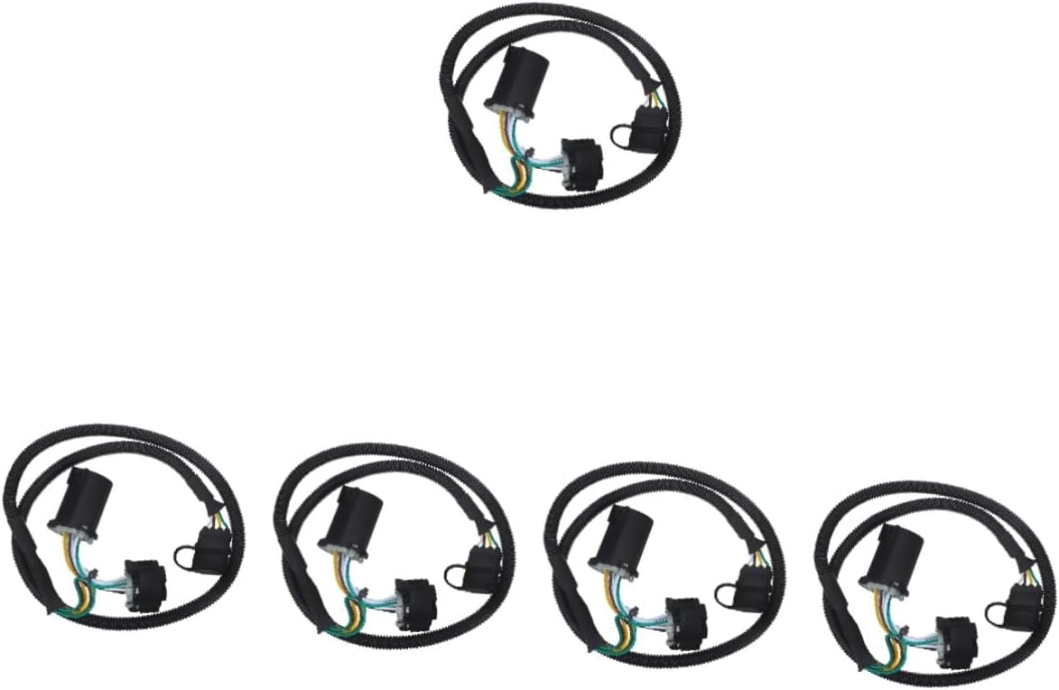 5pcs Trailer Wiring Pin Pin Blade Connector Adapter for Easy Installation Wiring Extension for Trailer Setups