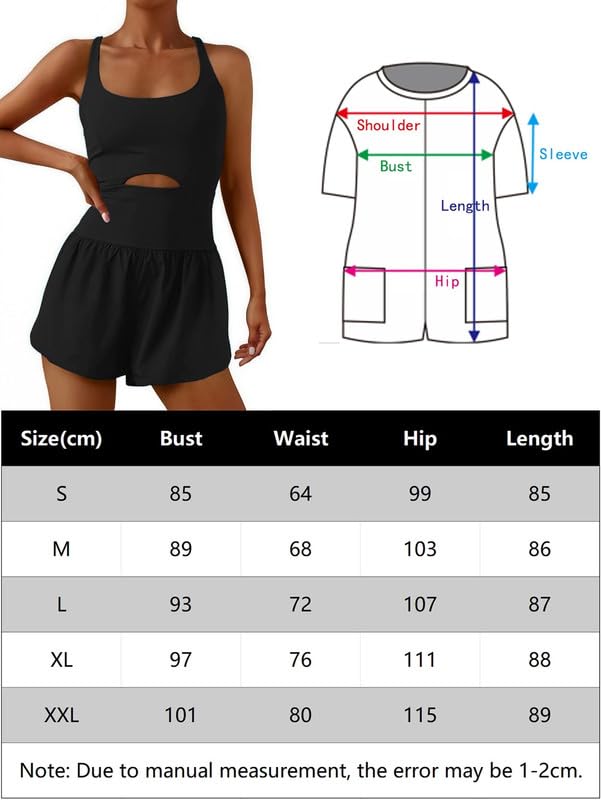 Tuta Intera Donna Estiva Sexy Senza Maniche Spaghetti Strap Tute Elegante Gamba Larga Jumpsuit Casual Corta Completi Palestra con Tasche