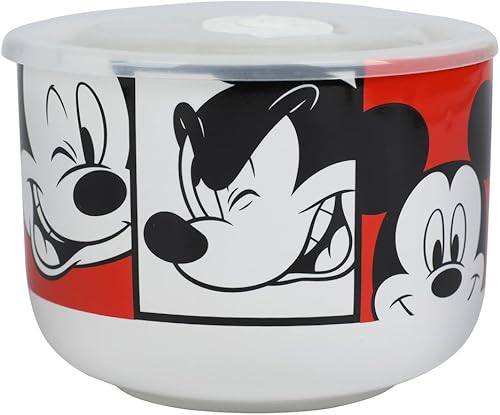 Miniatura 4 de Bioworld Disney Mickey Mouse - Taza de sopa con tapa ventilada, 20 onzas