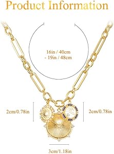 Amazon.com: ANIZOXY Sun Mountain River Landscape Necklace for