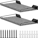 TORACK 2 Pack Wall Mounted Storage Shelves, 23.5