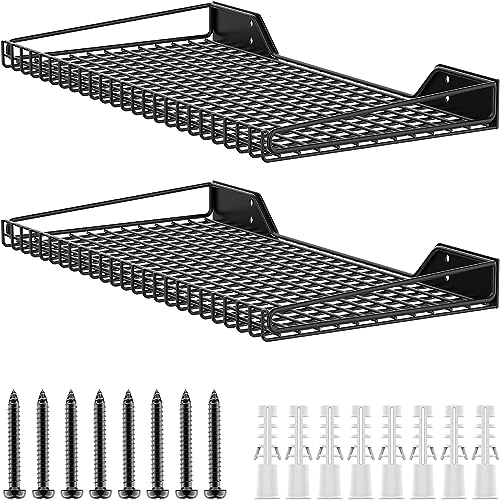 TORACK 2 Pack Wall Mounted Storage Shelves, 23.5