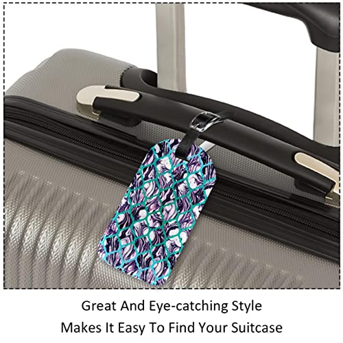 Étiquette de bagage couverture d'intimité contre perte valise - 3
