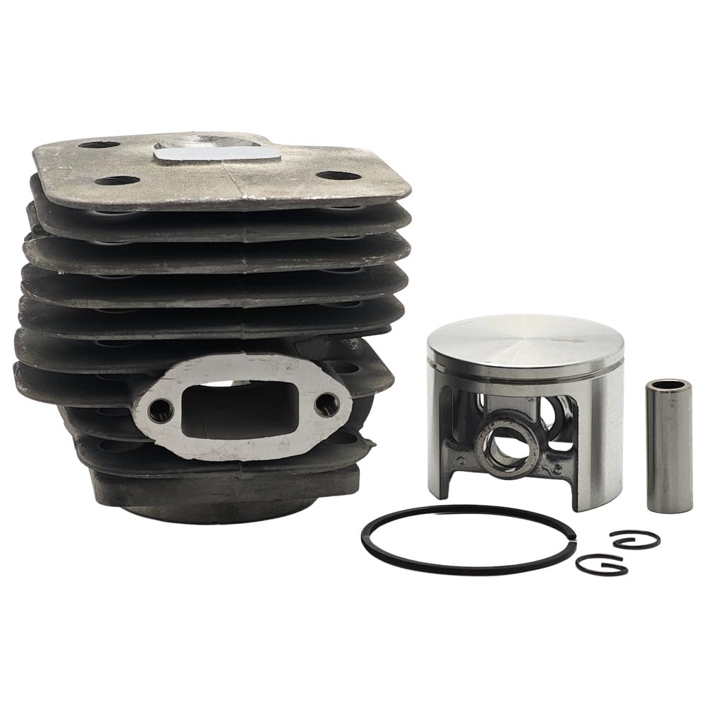 RUURUU​​ Kit de revisión de pistón y carburador de cilindro de diámetro grande de 52 mm para Husqvarna 266XP, 266, 266SE, XP SE, 61 motosierras - OEM 503-5175-02