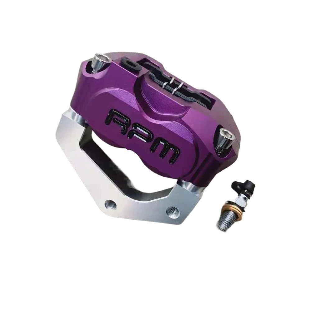 Pinza freno universale RPM adatta for pompa freno moto Yamaha Aerox Nitro RSZ JOG BWS Zuma 50 rr pastiglie freno(BLACK)
