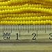 Seed Beads 10/0 Czech Opaque Yellow (one Hank Pack) Glass Preciosa