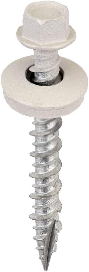 SW-MW15BW250 Screw, 1.5-Inch, Bright White