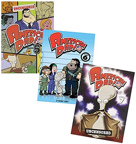 Image of American Dad: The Complete Fifth, Sixth, Seventh Seasons 5,6,7 DVD
