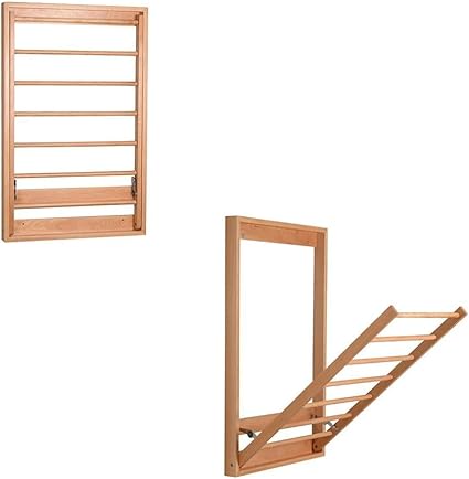 Jcnfa-Estante Montado En La Pared Plegable Estante De Baño ...