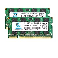 4GB (2x2GB) PC2 5300 SODIMM RAM DDR2 667MHz 2Rx8 2GB DDR2 5300s PC2 666MHz Arbeitsspeicher 200-Pin CL5 1,8V Notizbuch für iMac,Mac mini,MacBook,MacBook Pro,Intel – Ansicht 1