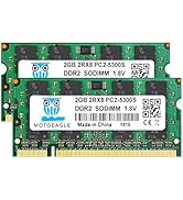 DDR2 667MHz PC2 5300S 4Go (2x2Go) SODIMM DDR2 667 2GB PC2 5300 200-Pin CL5 d'ordinateur Portable ...