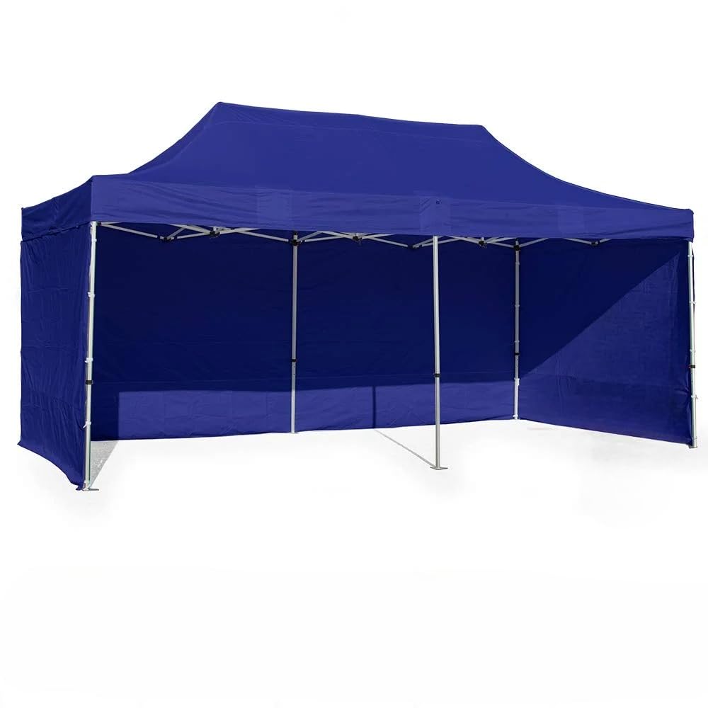 Beyond Sky Canopy Tent 3 Side Plain Covers 50 KG UV Protection Waterproof 920D Oxford Fabric 2 Mins Installation, Car Parking Shed Foldable Gazebo Tent for Outdoor 10x20 (Blue)-image-21