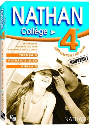 Nathan Collège 4eme : Français - Mathématiques - Anglais