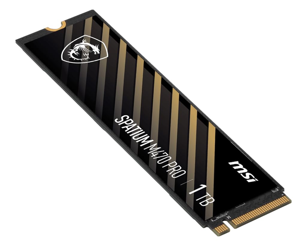 Amazon.com: msi SPATIUM M470 PRO PCIe 4.0 NVMe M.2 1TB Portable
