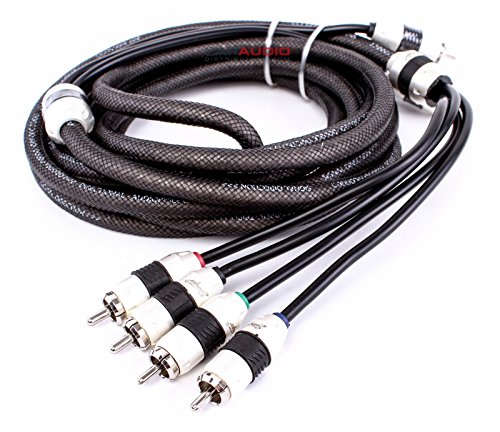 Stinger SI8412 12-Foot 4-Channel 8000 Series Audiophile Grade RCA Interconnect Cable #1