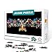 zhangkk Rompecabezas para Adultos 500 Piezas Mighty Morphin Power Rangers Rompecabezas Educativo para Padres e Hijos el Juego Decoración del hogar Rompecabezas de Madera 52X38cm
